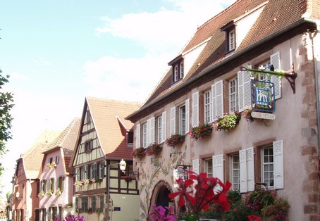 Bergheim, village fortifi en alsace